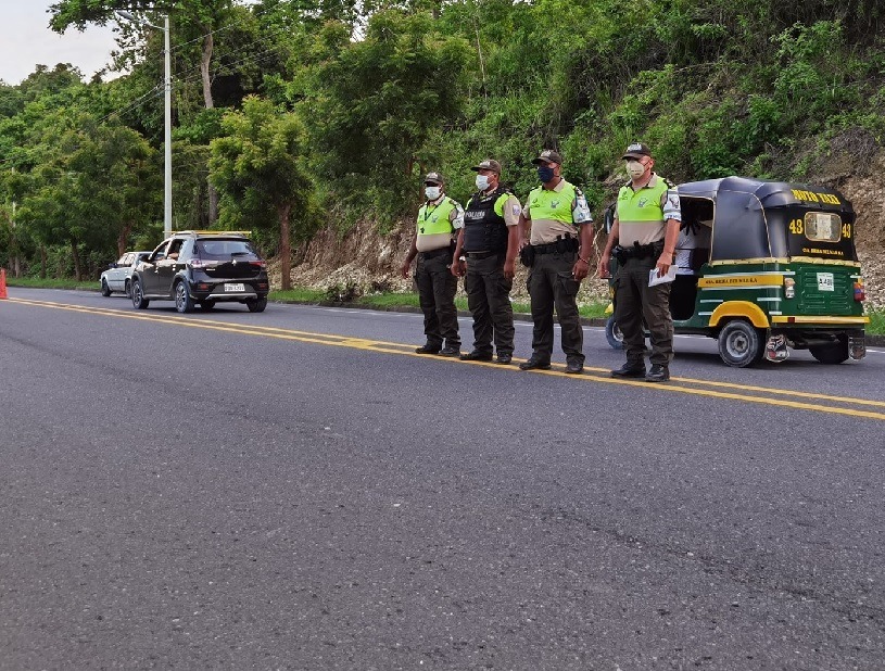 A partir de este lunes 12 de mayo, la Policía Nacional tomará el control total de 30 ejes viales en doce provincias de Ecuador