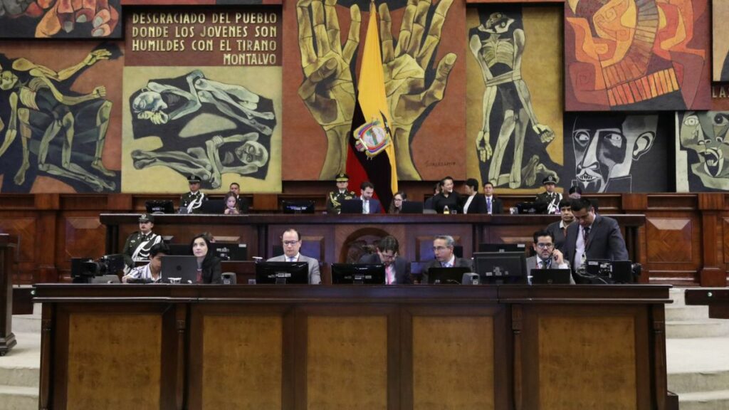 Asamblea Nacional del Ecuador: Niels Olsen suspende la conformación del Comité de Ética, no hubo apoyo a la última moción. (Asamblea Nacional).