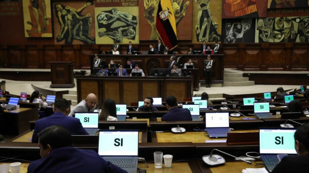 Bancada Ciudadana dice que le apuesta al debate diverso y sin exclusiones, respecto a ley propuesta por Noboa. (Bancada Ciudadana).