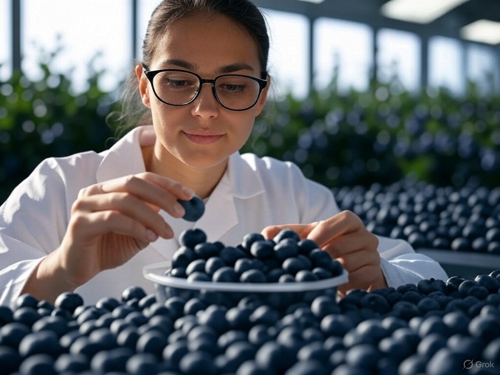 Los Frutos Azules, tesoros nutricionales para la salud, según científicos.