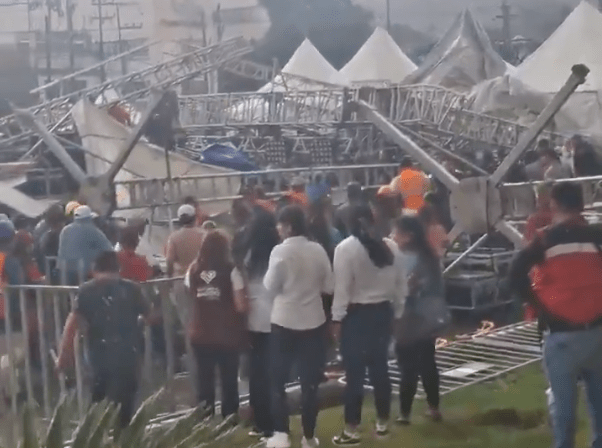 Día de las Madres casi termina en tragedia: derrumbe deja heridos en Ciudad de México