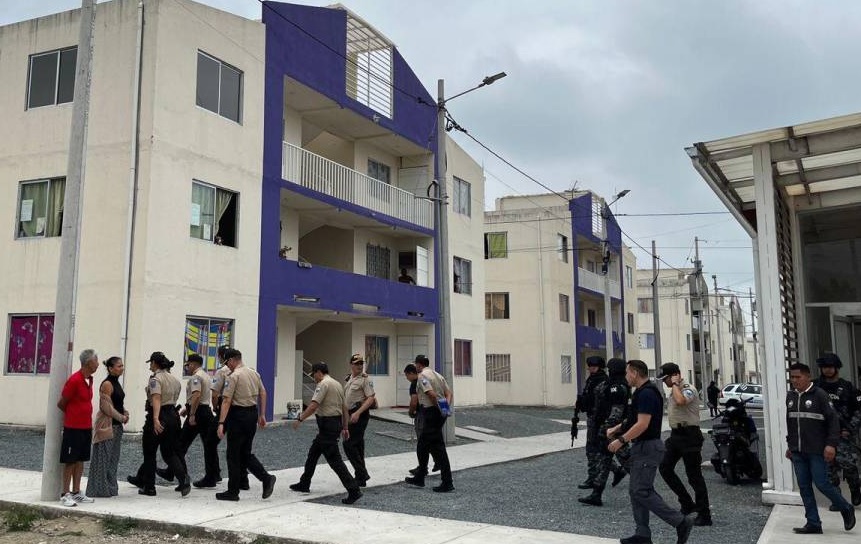 El Gobierno de Ecuador anunció la construcción de un cuartel policial en Socio Vivienda, un sector del noroeste de Guayaquil marcado por la violencia.