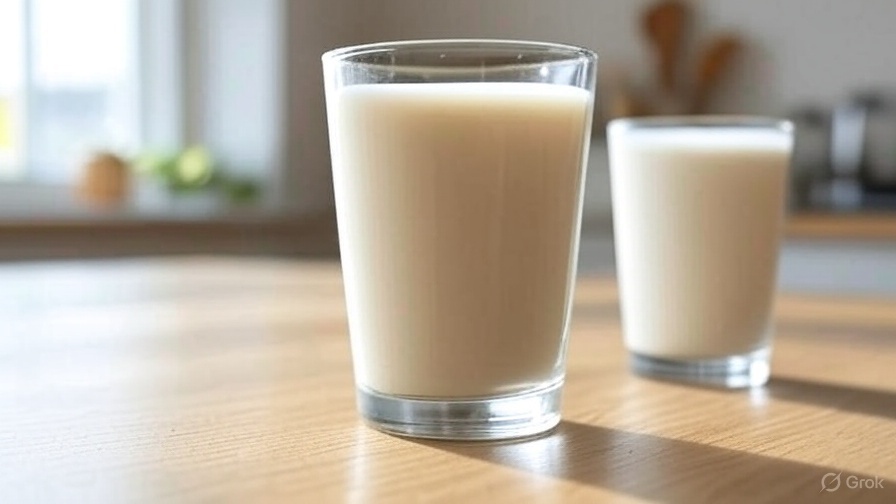 Leche de vaca, almendras y coco: beneficios y consideraciones para tu dieta