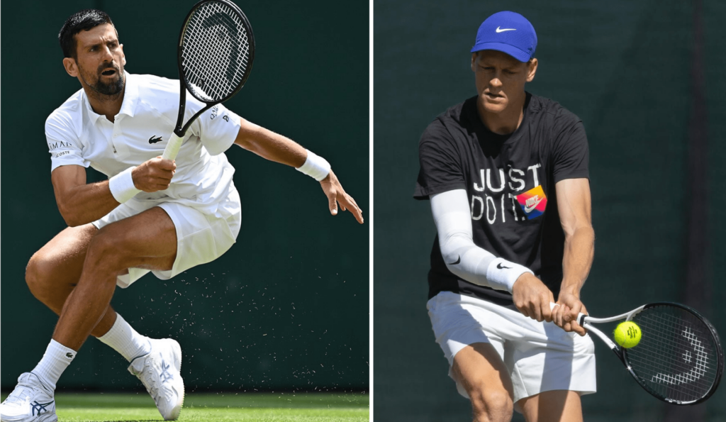 Djokovic y Sinner avanzan a semifinales de Wimbledon 2025 tras superar a Cobolli y Shelton