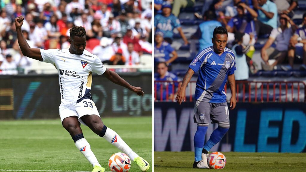 Liga de Quito y Emelec se enfrentan en el Rodrigo Paz con varias bajas