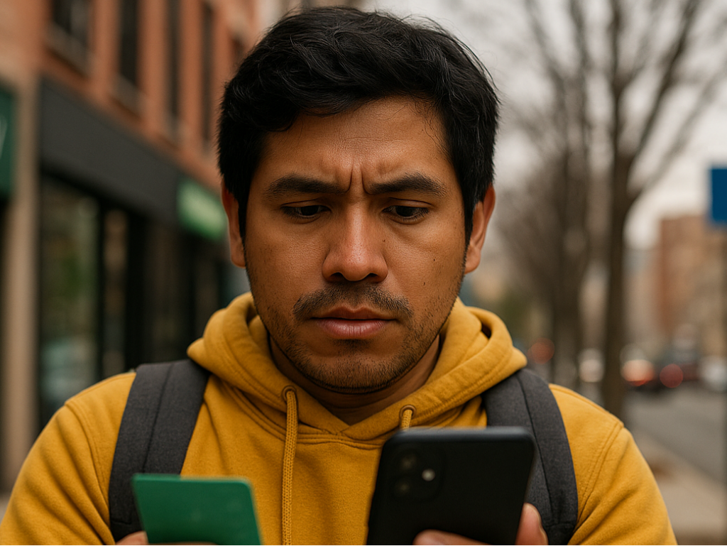 Para muchos migrantes ecuatorianos, el celular se ha convertido en una herramienta clave para organizarse.