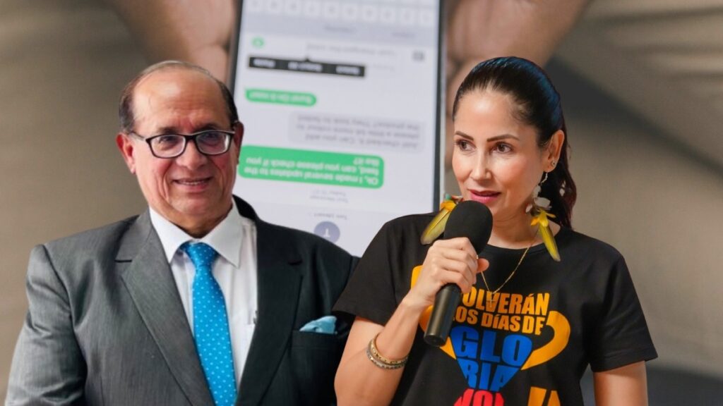Tensiones en Revolución Ciudadana Eduardo Franco Loor niega tener chats con Luisa González refiriéndose a Jhajaira Urresta.