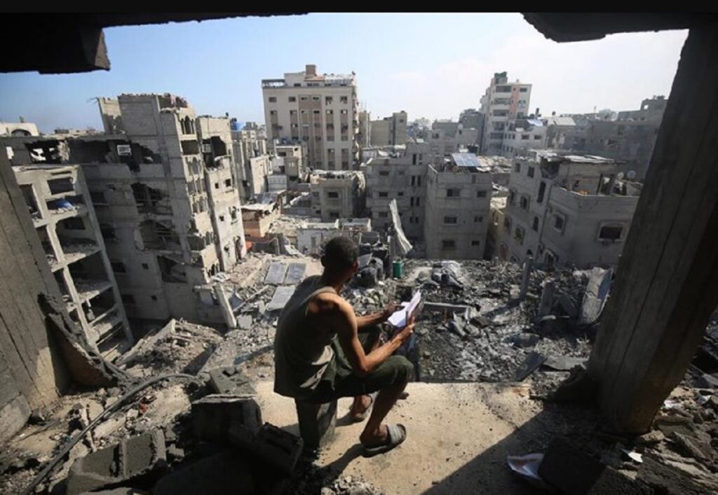 Una de las zonas destruida por los ataques israelíes en la ciudad de Gaza. FOTO: Europa Press.