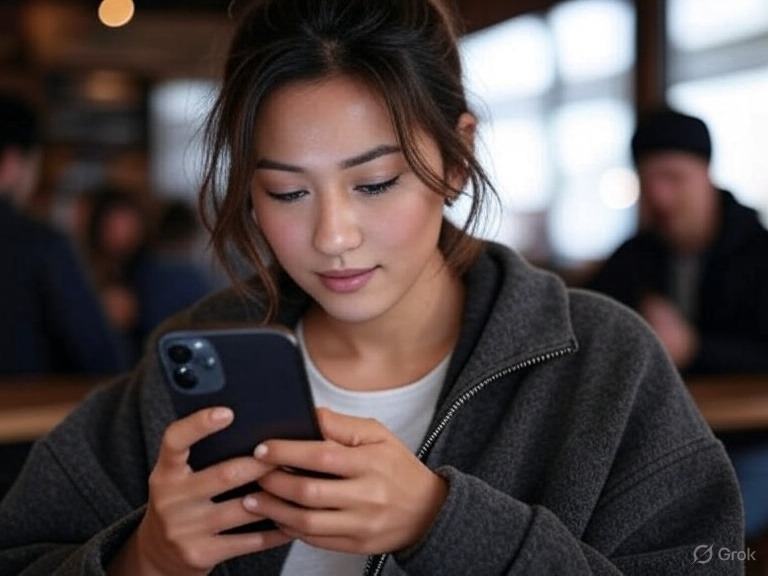 Hay quienes han dejado de publicar contenido en redes sociales. (Imagen creada en inteligencia artificial).