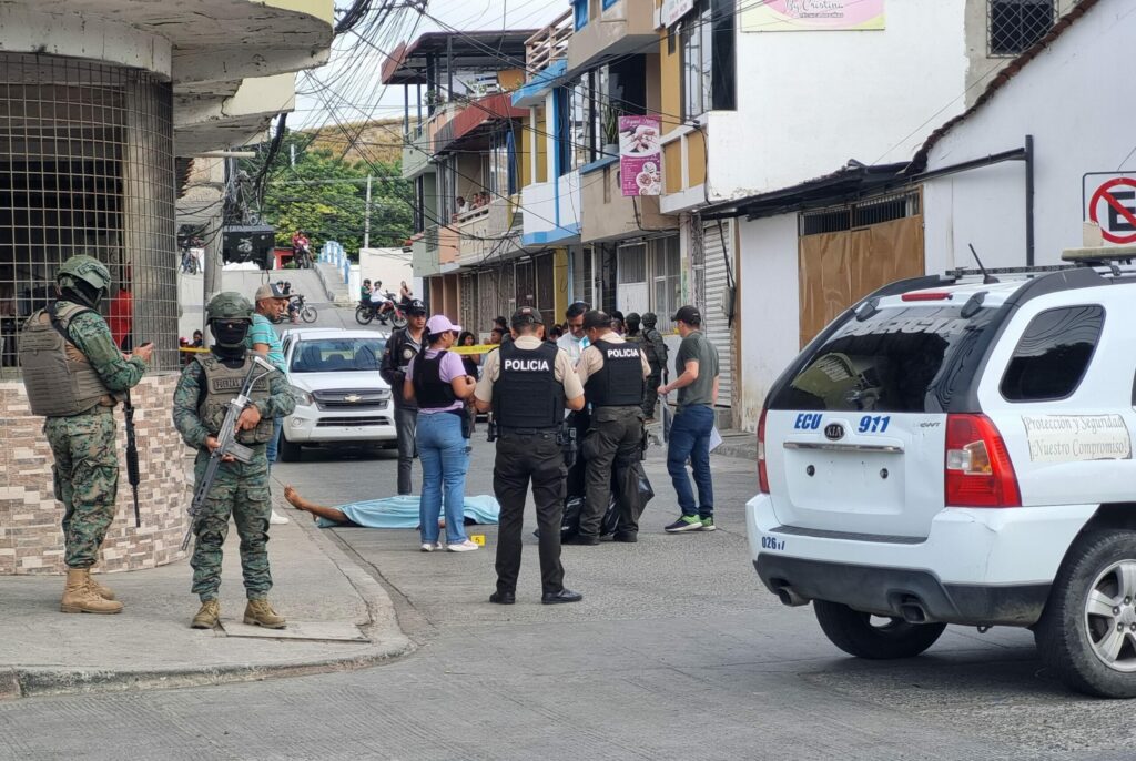 El crimen organizado desata su guerra: más de 50 asesinatos en julio en el distrito policial Manta.