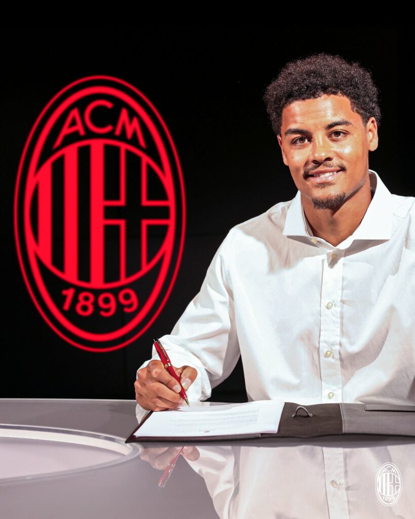 AC Milan de Estupiñán oficializa el fichaje del defensor belga Koni De Winter hasta 2030