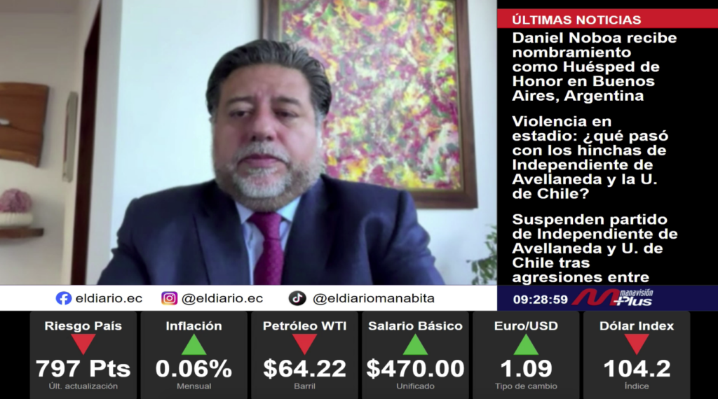 “Beneficio para Ecuador”: Pablo Naranjo, Asesor Jurídico del CEEP analiza acuerdo comercial con Panamá