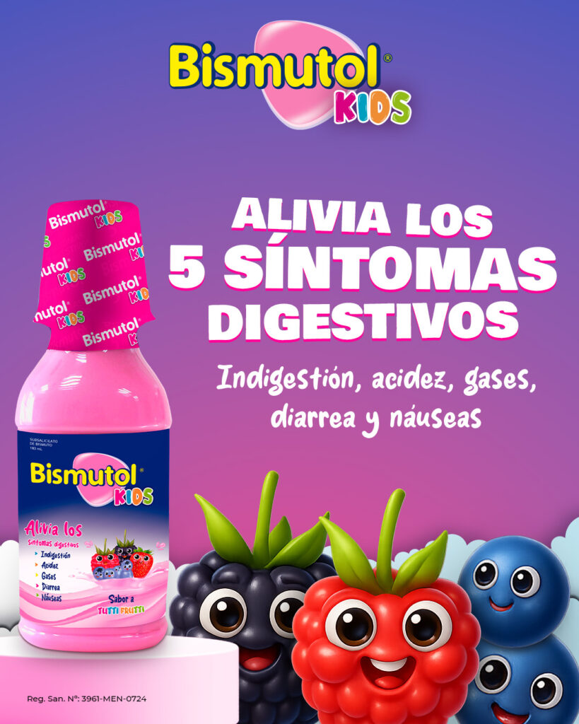 Malestares digestivos en niños: causas, prevención y un alivio con sabor que encanta