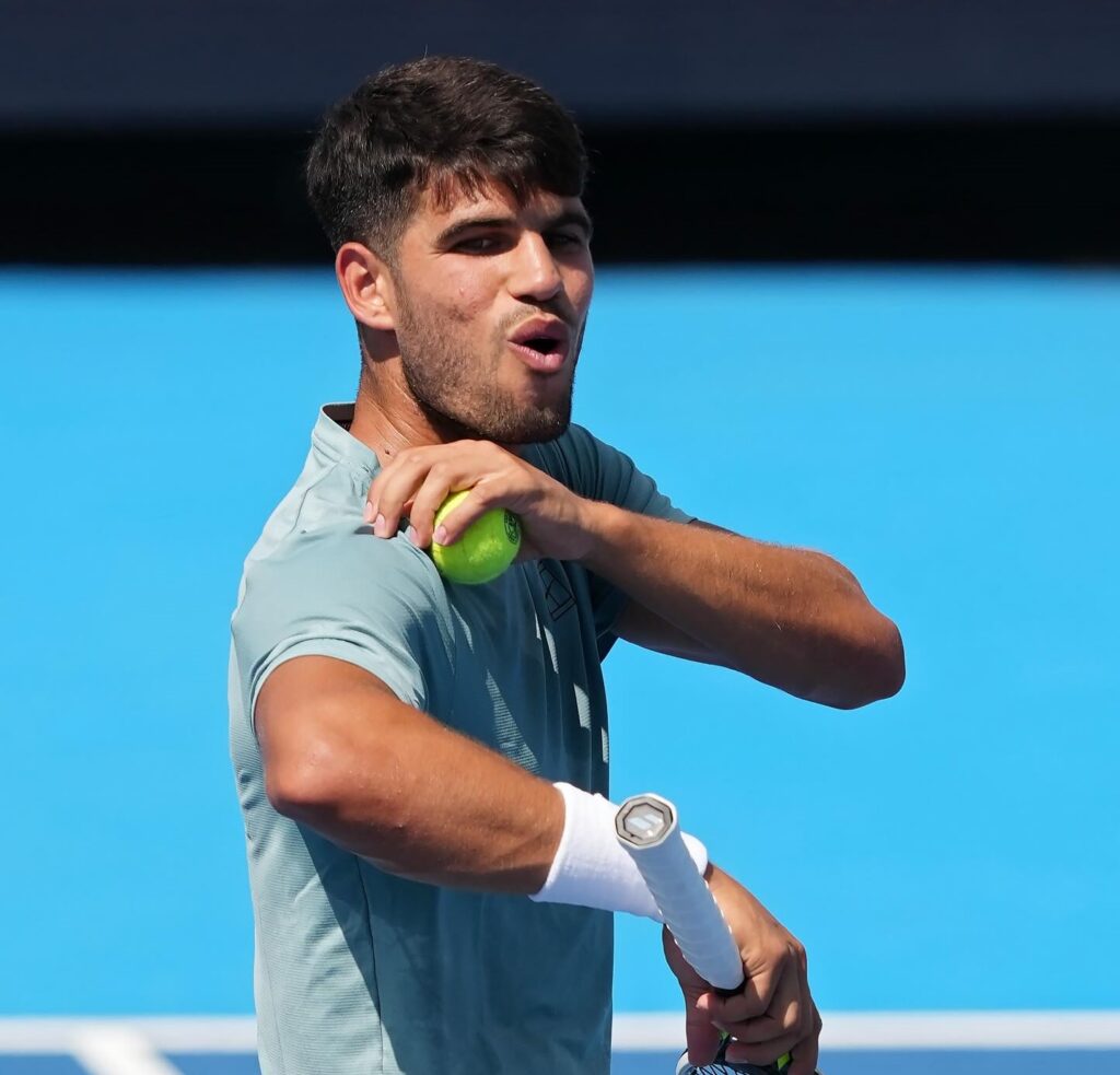 Carlos Alcaraz busca recuperar el trono del tenis y conquistar nuevos títulos en 2025. FOTO: carlitosalcarazz (Instagram).