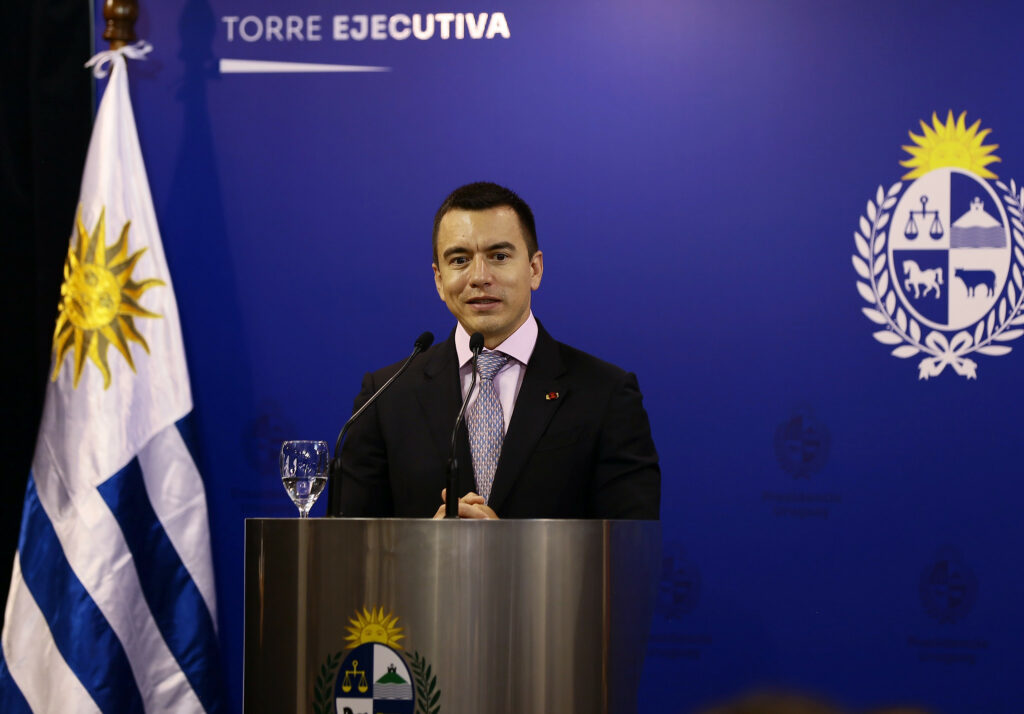 Daniel Noboa recibe nombramiento como Huésped de Honor en Buenos Aires, Argentina