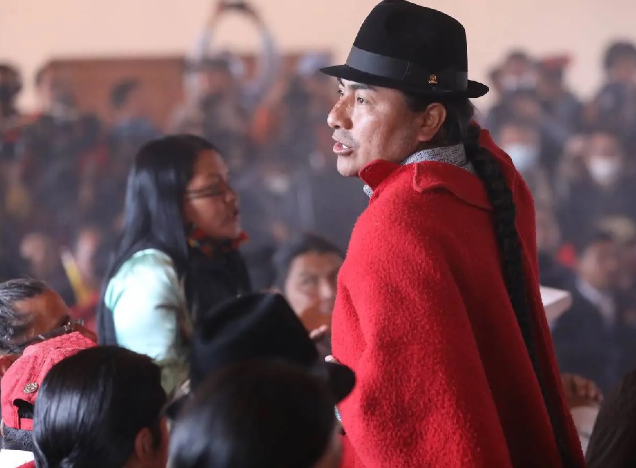 El Movimiento Indígena y Campesino de Cotopaxi (MICC) denunció un presunto intento de asesinato contra Leonidas Iza, expresidente de la Conaie