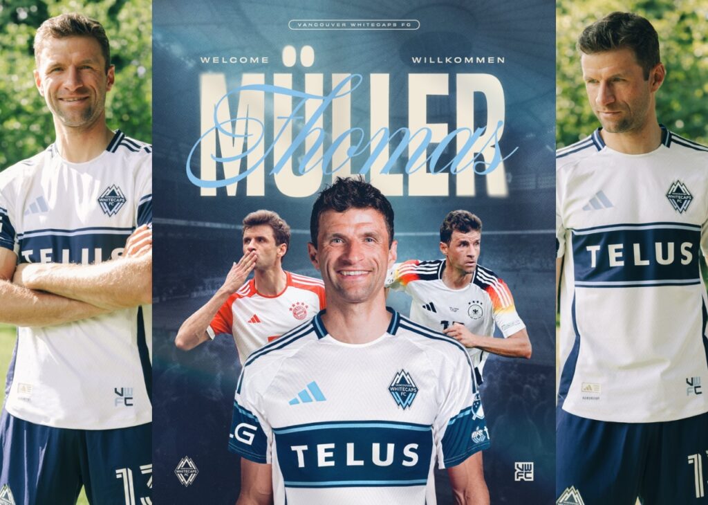 El Vancouver Whitecaps ficha al alemán Thomas Müller para lo que resta de 2025 y opción a renovar