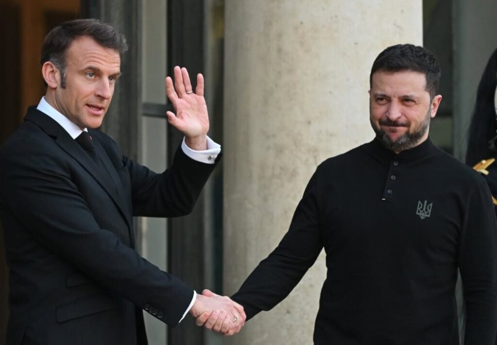 El presidente francés, Emmanuel Macron, expresó su escepticismo sobre la voluntad de paz del presidente ruso, Vladimir Putin.