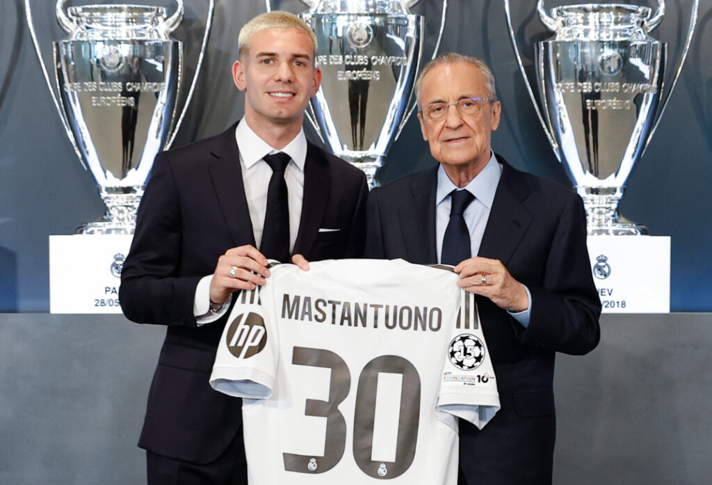 Franco Mastantuono cumple su sueño en pleno cumpleaños y firma con el Real Madrid hasta 2031