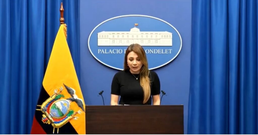 Gobierno ecuatoriano aborda irregularidades en pagos del IESS a clínicas privadas. FOTO: Captura de pantalla.