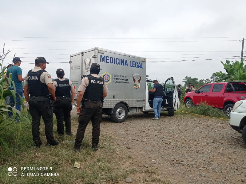Hallan tres cuerpos desmembrados dentro de sacos en Mocache, Los Ríos