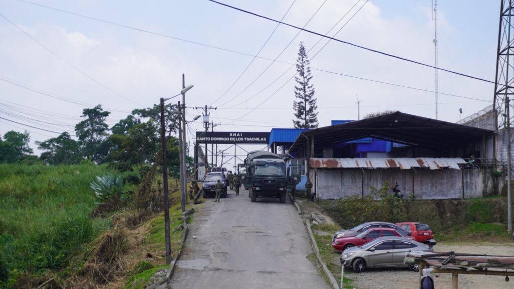 La Policía Nacional asume control del centro carcelario Bellavista en Santo Domingo de los Tsáchilas