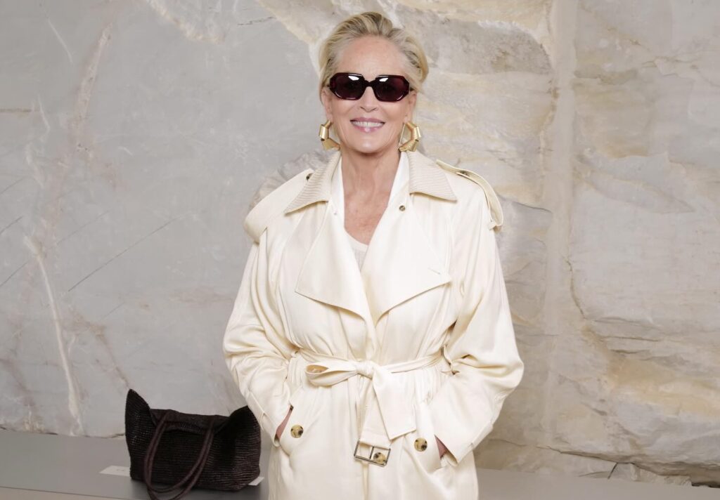 La actriz y modelo estadounidense Sharon Stone. FOTO: sharonstone (Instagram).