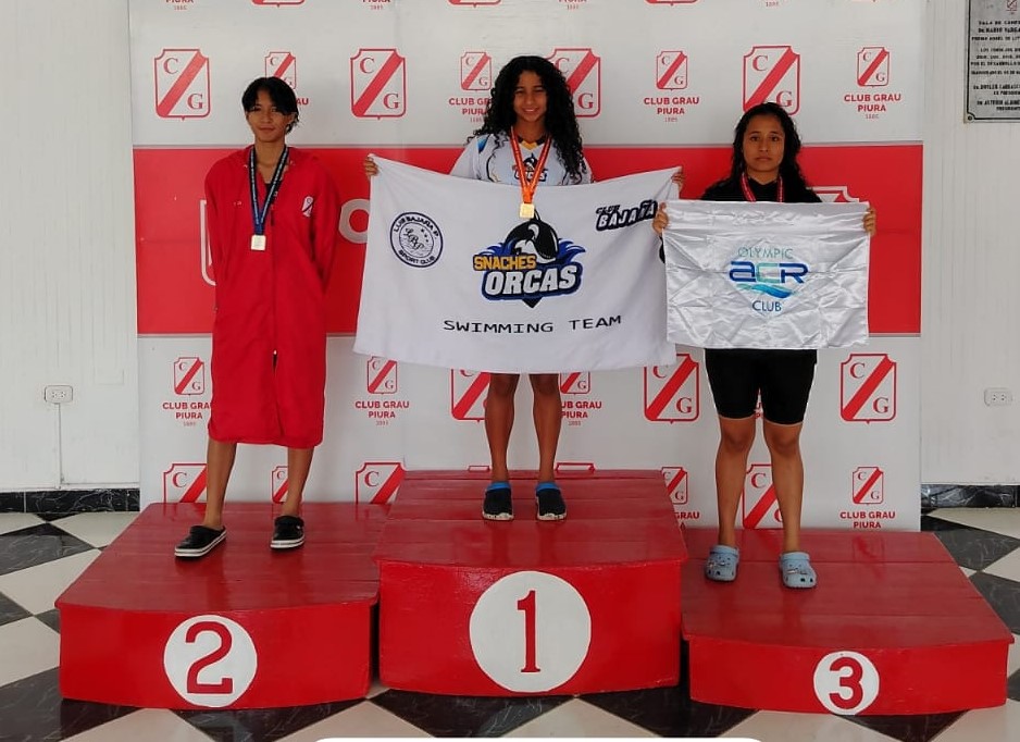Manabita Uma Córdova conquista seis medallas en la Copa Club Grau 2025