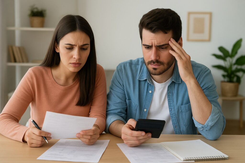 Parejas buscan reducir gastos sin comprometer su calidad de vida. FOTO: Inteligencia Artificial (ChatGPT).