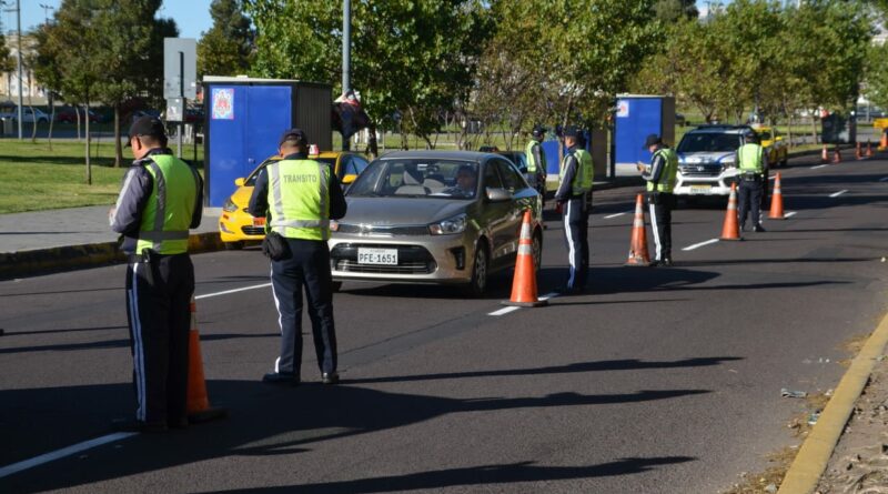 Quito ejecuta controles viales del 22 al 24 de agosto para reducir siniestros