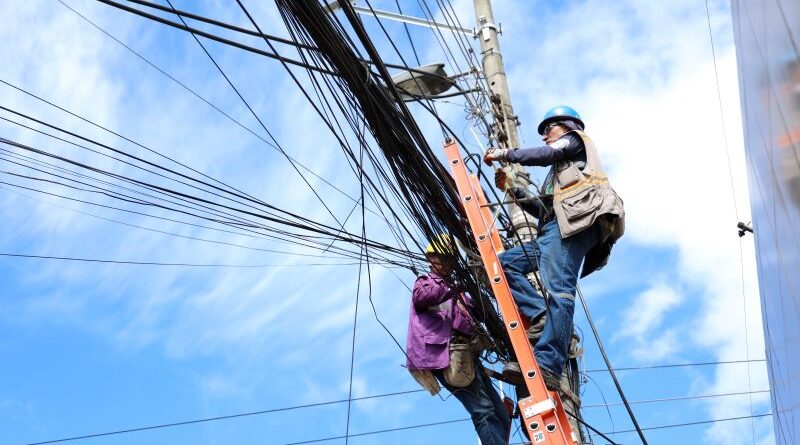 Soterramiento de cables en Cotocollao avanza como parte del Plan Integral de Regeneración Urbana