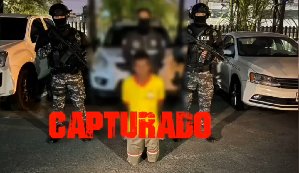Tras años prófugo, capturan en Santo Domingo de los Tsáchilas a sujeto buscado por asesinato