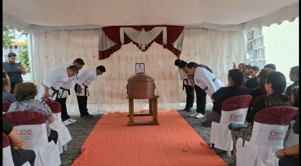 “Un legado imborrable” familiares y alumnos rindieron tributo a Lugiba tras su partida en Santo Domingo