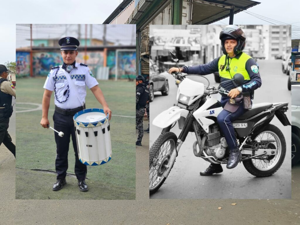 Dos agentes de tránsito de Manta fueron asesinados la mañana de este jueves 8 de agosto.