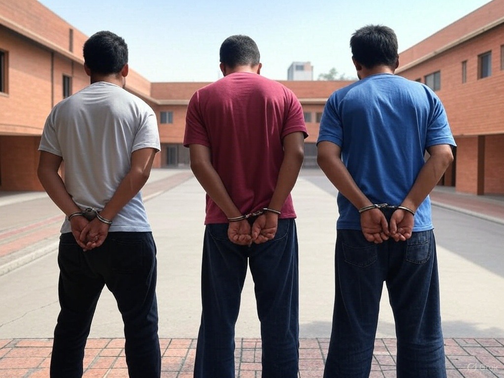 Tres hombres fueron procesados por el delito de robo de vehículos.