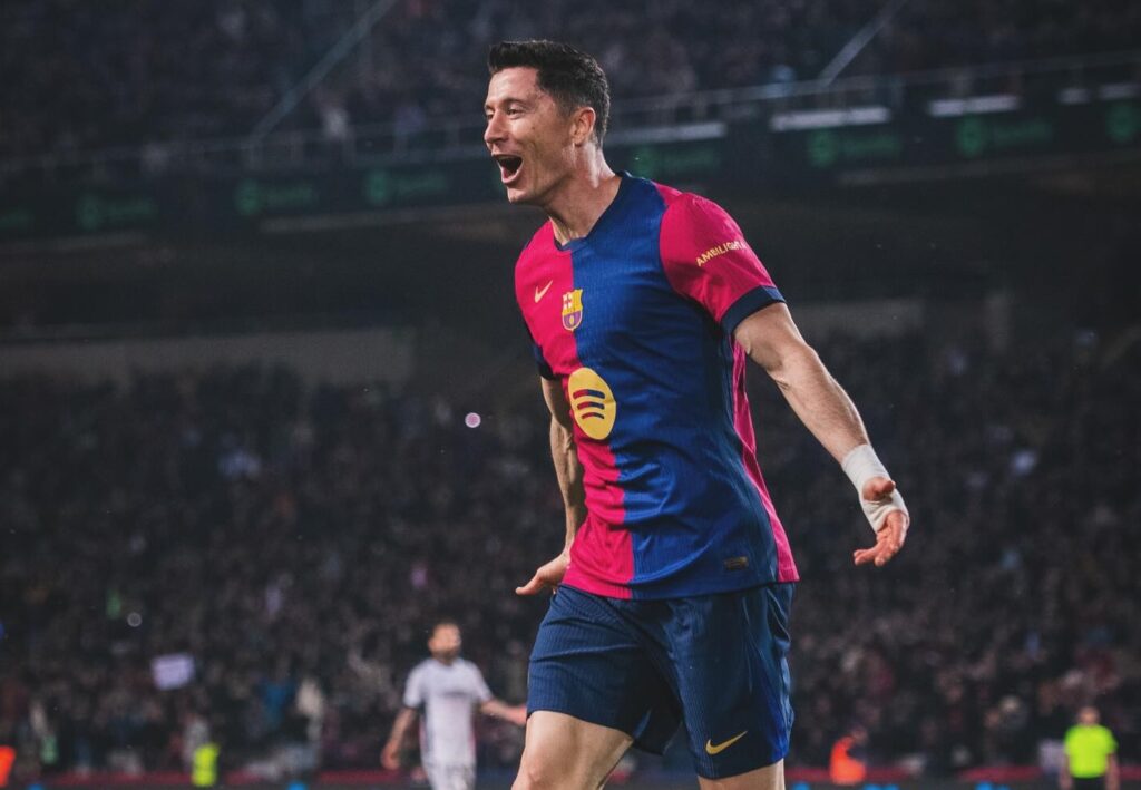 Robert Lewandowski, de 36 años, ha consolidado su legado en el FC Barcelona desde su llegada en 2022. FOTO: _rl9 (Instagram),