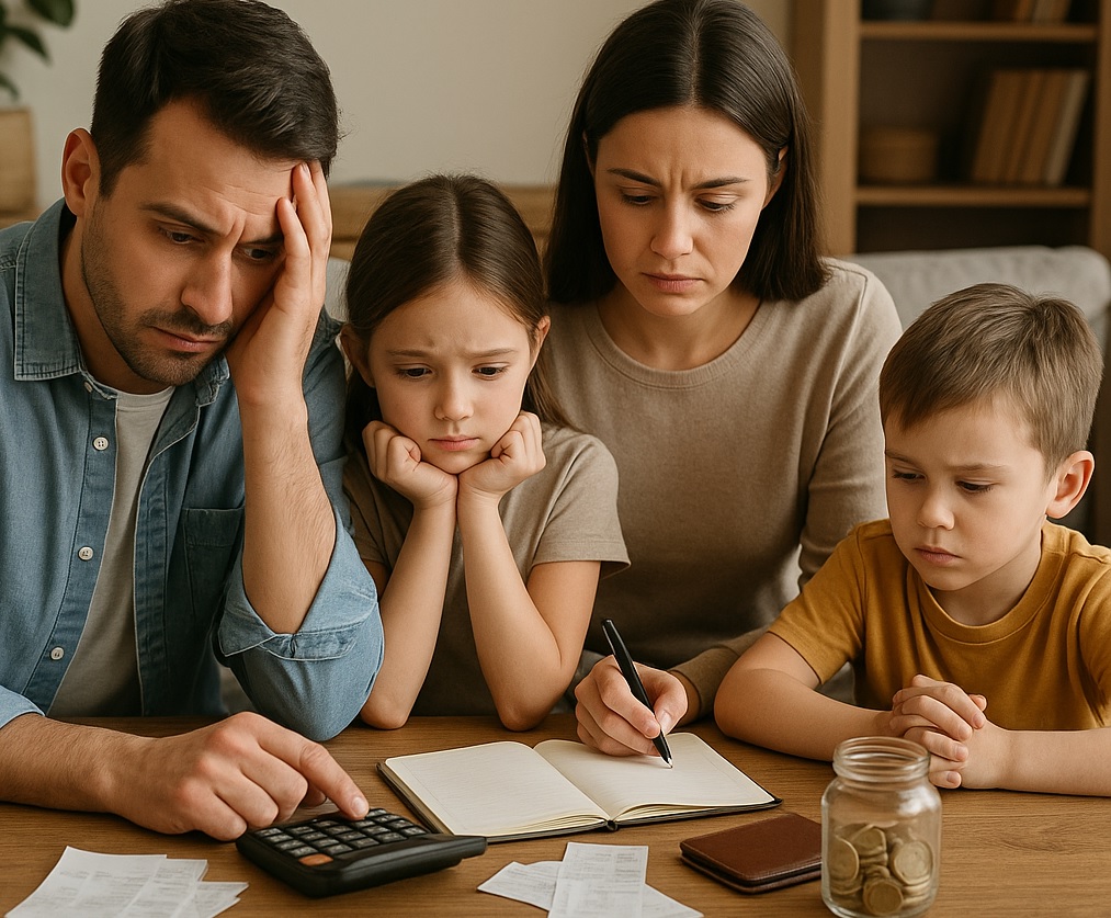 La planificación financiera familiar permite anticipar gastos, identificar prioridades y evitar endeudamientos excesivos. FOTO: Inteligencia Artificial (ChatGPT).