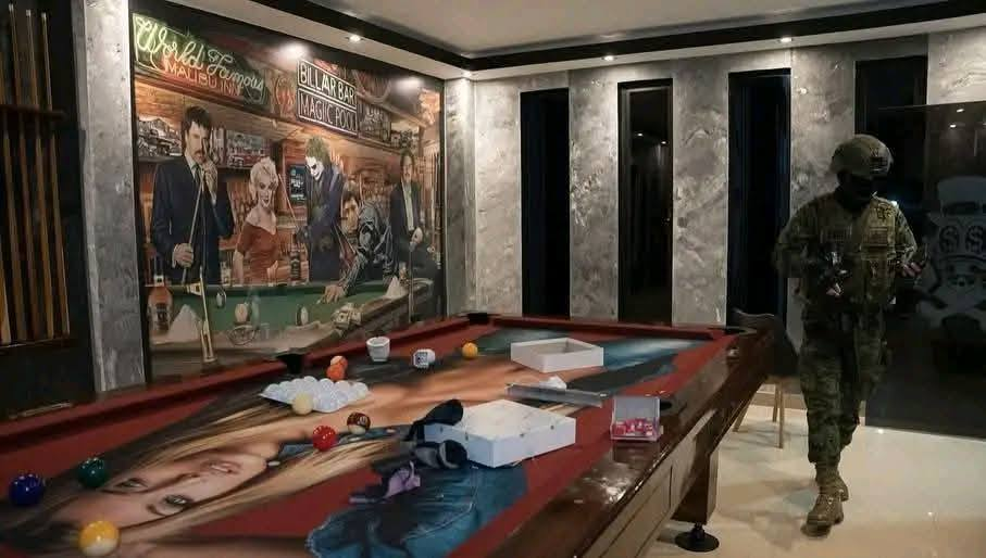 Así era la “narcovivienda” de lujo de un miembro de Los Lobos en Quevedo