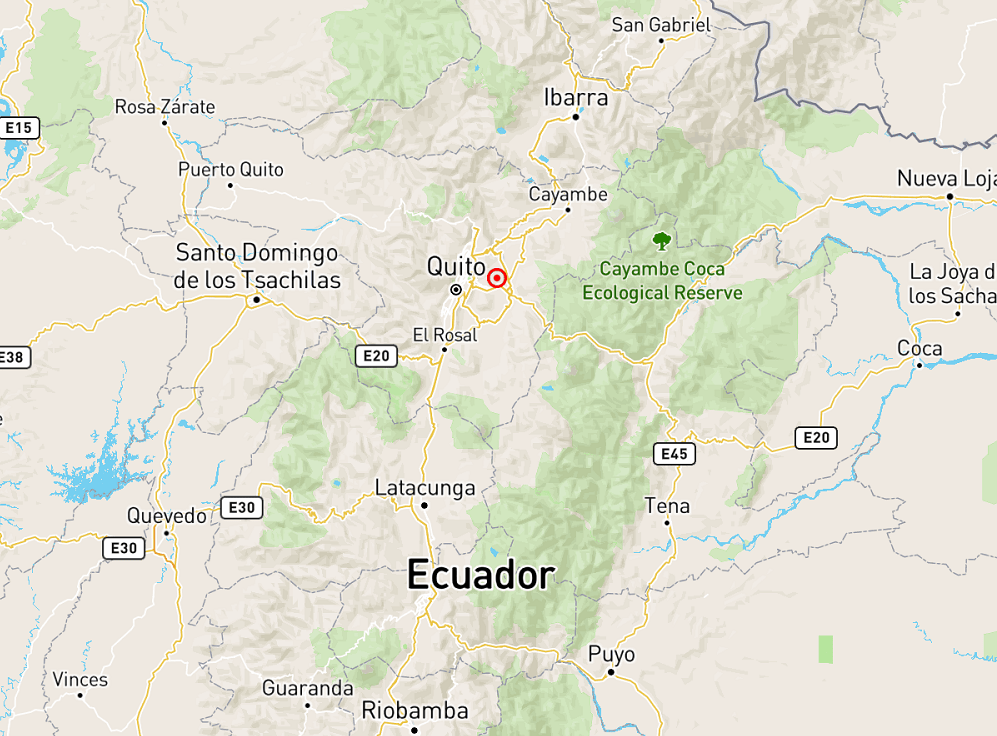 Sismo de 3.6 se registró cerca de Quito este 6 de agosto