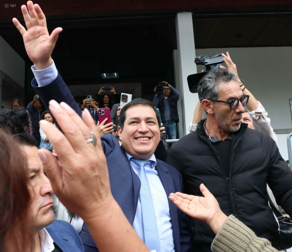 Caso Liga2: audiencia de Andrés Arauz diferida para noviembre por pedido de su defensa.