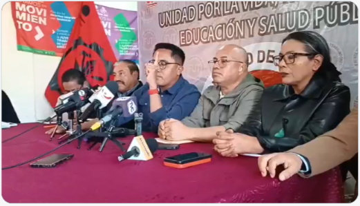 El anuncio lo realizaron organizaciones sociales en rueda de prensa.