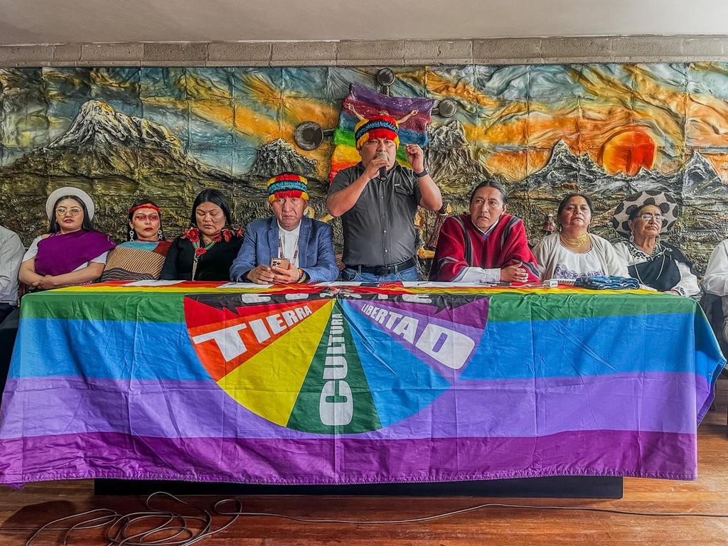 La Conaie anuncia paro nacional indefinido en rechazo a la eliminación del subsidio al diésel