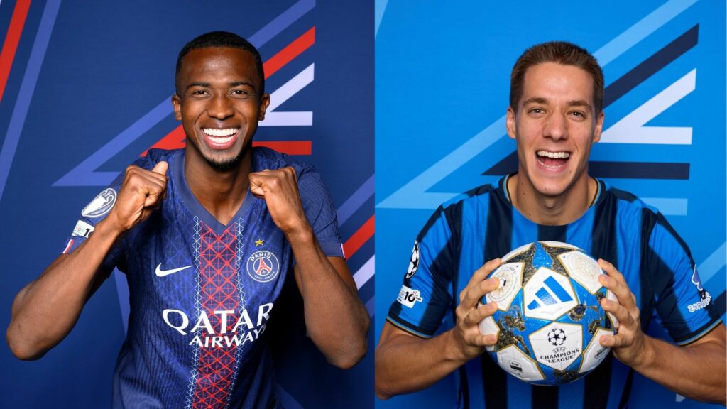 Willian Pacho será titular en el PSG en el choque ante Atalanta.