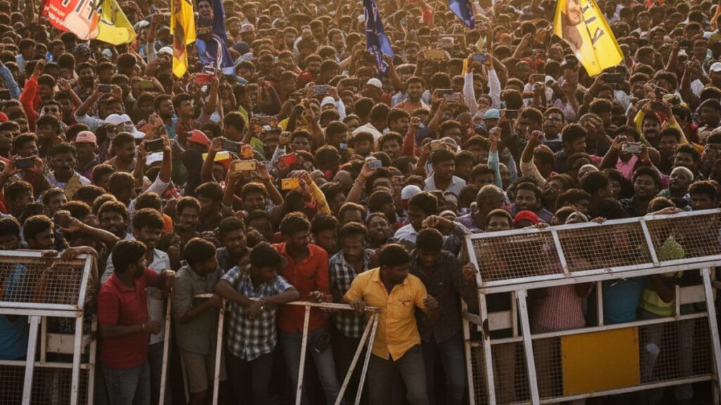 Tragedia en India una estampida durante un mitin político deja al menos 36 personas fallecidas. (Gemini)