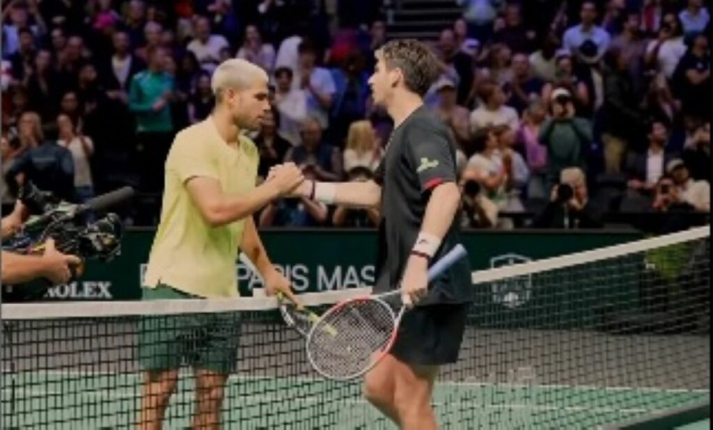 Cameron Norrie derrota a Carlos Alcaraz en segunda ronda del Rolex Paris Masters 2025