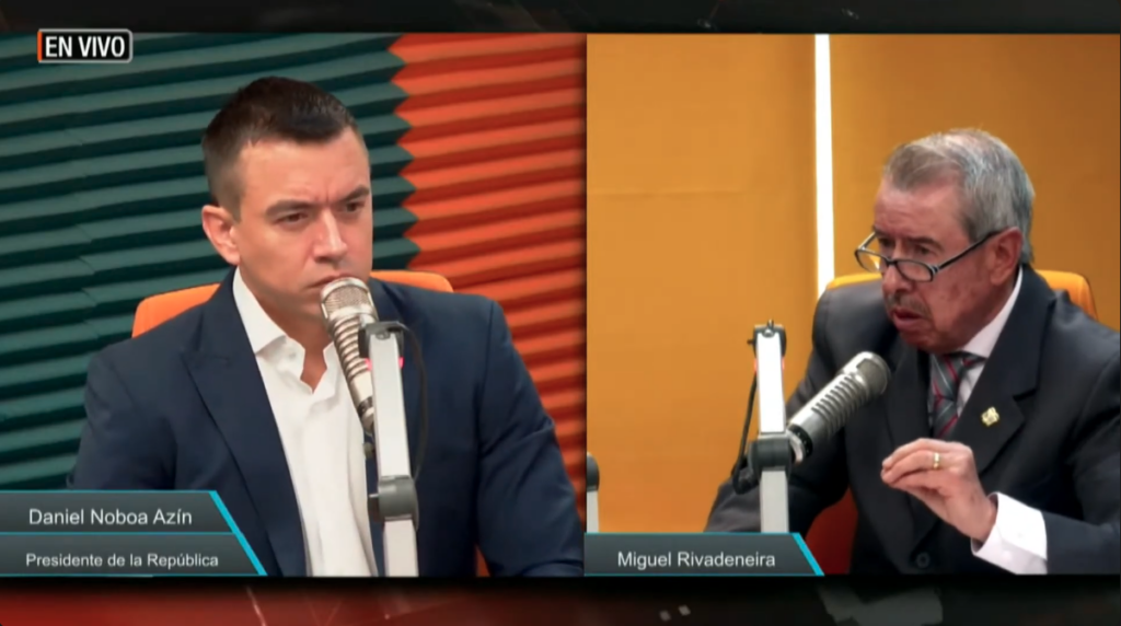 Daniel Noboa asegura que una probable nueva Constitución tendría "180 artículos máximo"