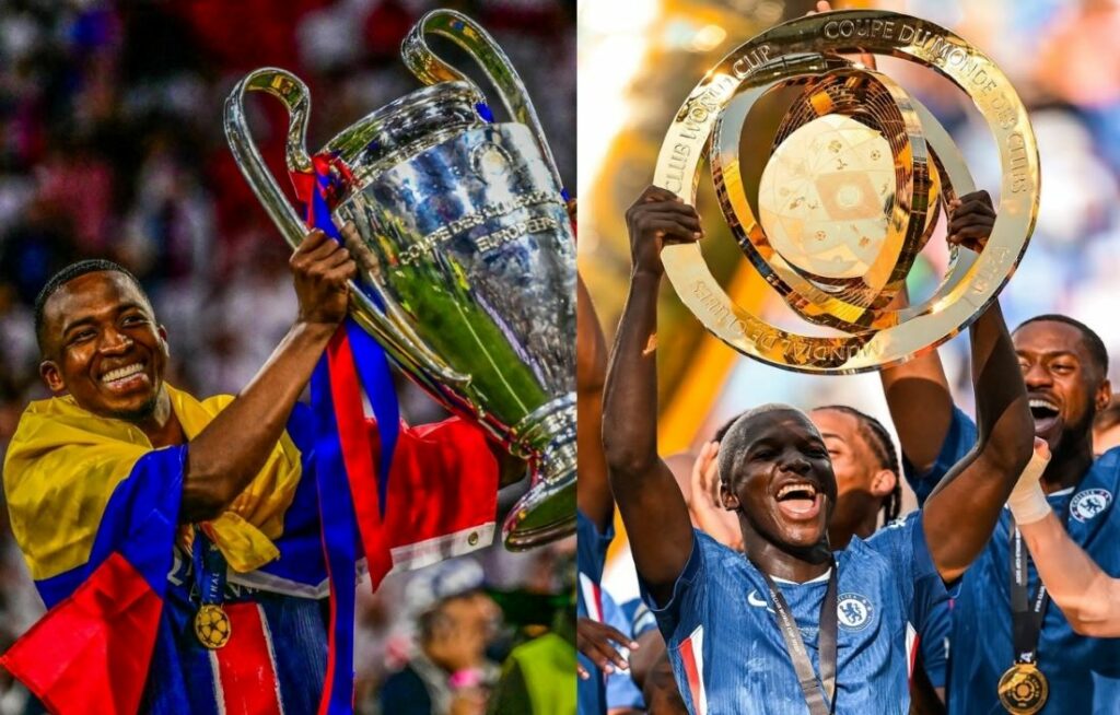 Los ecuatorianos Willian Pacho, campeón de la Champions, y Moisés Caicedo, del Mundial de Clubes, no fueron nominados para el once ideal de la temporada 2025 de la FIFPRO.
