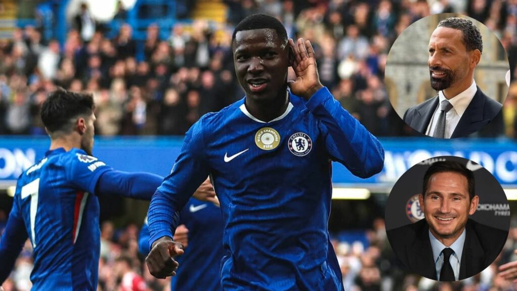 Moisés Caicedo recibe elogios de Frank Lampard y Rio Ferdinand.