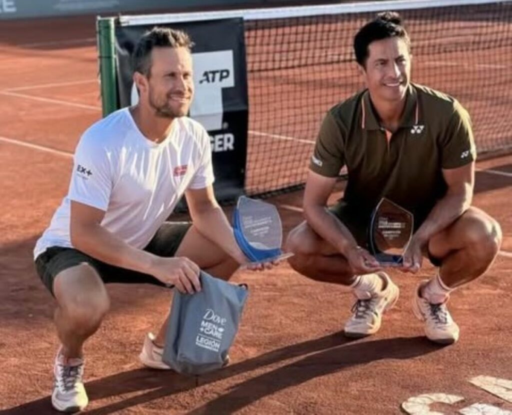 Gonzalo Escobar junto al mexicano Miguel Reyes Varela logró el título en dobles en el Challenger 75 de Antofagasta.