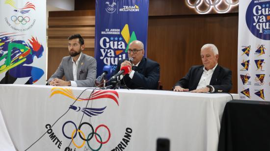 COE y Viceministerio discrepan por recursos para la delegación ecuatoriana para Juegos Bolivarianos 2025.